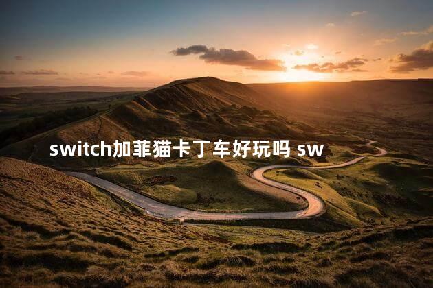 switch加菲猫卡丁车好玩吗 switch好玩的游戏